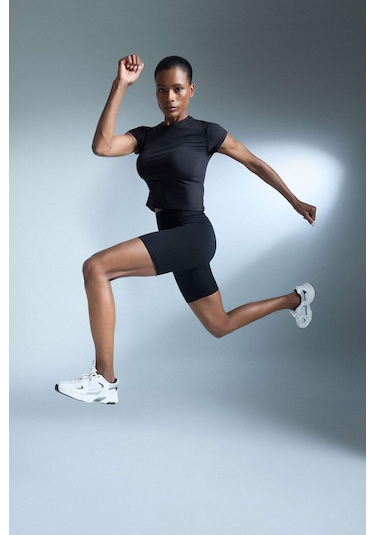 DeFactoFit Biker Beli Saran Sporcu Tayt B9544AX25SMBK81 SiYAH