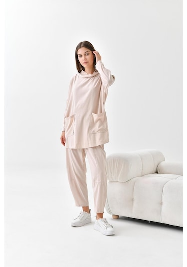 Ftz Women Kadın Takım Beige 30508-beıge Bej