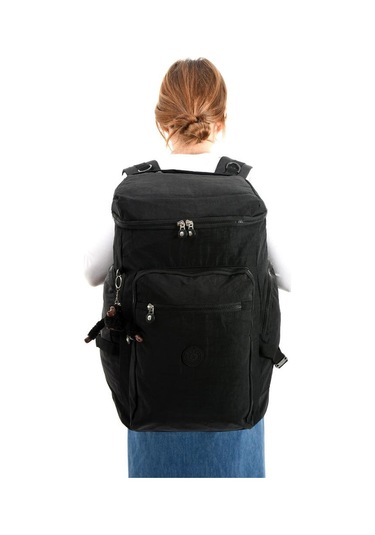 Unisex Dağcı Çantası Kamp Çantası Seyahat Çantası Hafif Klinkır Kumaş Outdoor Çanta 50 30 Cm Siyah