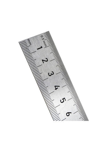 Rox 0199 Çift Taraflı Çelik Cetvel 300 Mm