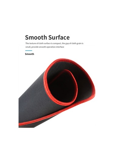 Ruicoo Ofis Ve Oyun İçin Kaymaz Kauçuk Mouse Pad - Dayanıklı Ve Kolay Temizlenebilir