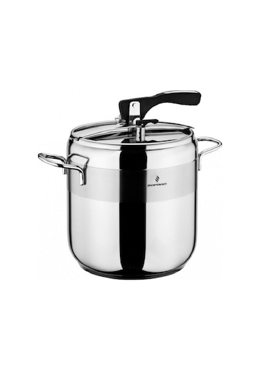 Sofram Soft 24 cm 7Lt Düdüklü Tencere Gümüş