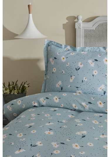 Karaca Home Daisy %100 Pamuk Çift Kişilik Pike Takımı Mint Pp 200.22.11.0409
