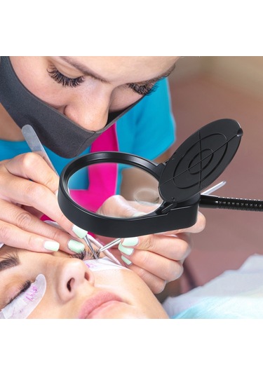 Hallow Tomshine 3x / 10x Metal Kelepçeli Ultra Büyüteç Lambası