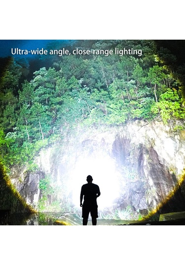 Dolıty Taşınabilir Kafa Lambası Bisiklet Gece Balıkçılık Siyah