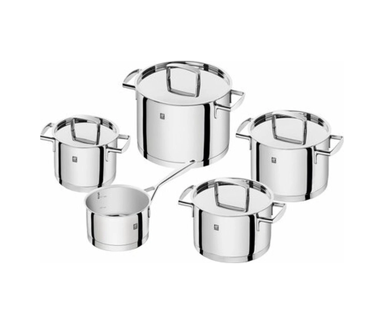 Zwilling Passion 5 Parça Tencere Seti Bakır - Siyah