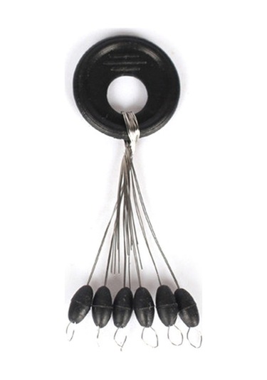 Ebitda Balıkçılar İçin Esnek Kauçuk Lastik Durdurucular - 6'lı Set, Uygun Tüm Balıkçılık Alanları İçin