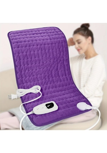 Elmpaly Renkli Mavi Xl Isıtma Pedi 6 Seviye 140 F Hızlı Isıtma Yıkanabilir Hediye Çok Renkli Mavi