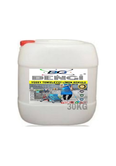 Yüzey Temizleyici Limon Kokulu 30kg Tekli