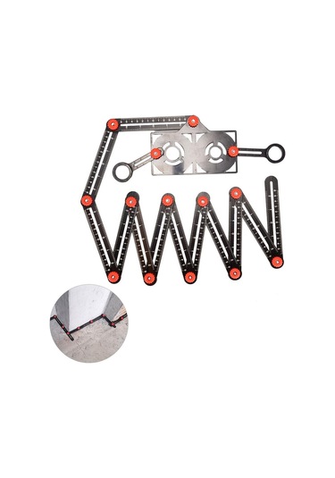 Suntek Çok Açılı Cetvel, Sondaj Bulucu Şablon Aracı Ile
