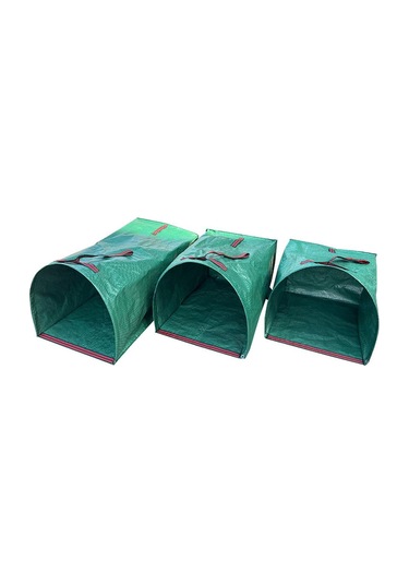 Suntek Bahçe Atığı Torbası Taşınabilir Büyük Yaprak Toplama 150l