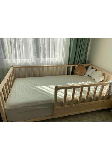Babykinder Baby Kinder Roofless Montessori Doğal Bebek Ve Çocuk Karyolası