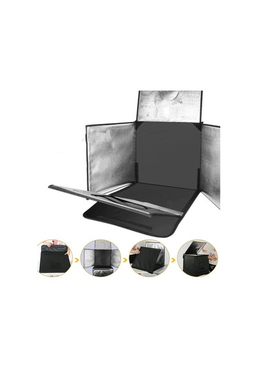 Deyatech PRO 60 x 60 CM Katlanabilir Led Işıklı Ürün Çekim Çadırı