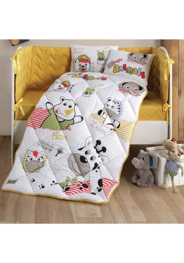 Clasy Ranforce Bebek Uyku Seti Animals V1 Sarı