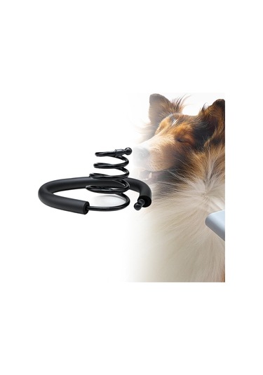 Suntek Askılı Boyun Köpek Saç Kurutma Makinesi Braketi Siyah