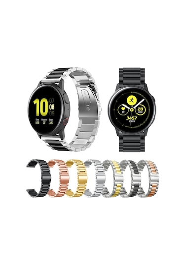 Samsung Uyumlu Galaxy Watch Active 2 44Mm Metal Kordon (447217362)