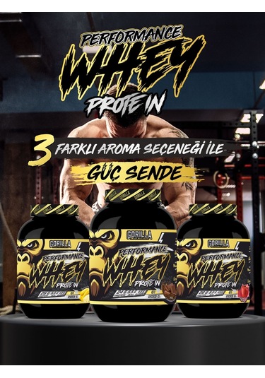 Gorilla Nutrition Kas Gelişimi Kombini 2
