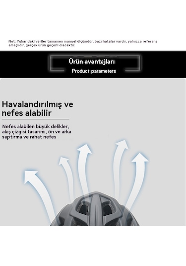 Bisiklet Emniyet Kaskı L-kırmızı Ve Siyah Kırmızı - Siyah