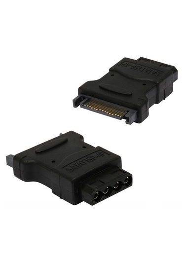 Sata İde Power 4 Pin 15 Pin Çevirici Molex Sata Dönüştürücü Adapt