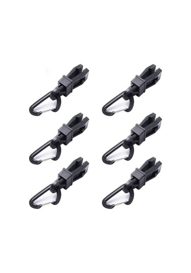 Çadır Kelepçesi 6 Adet Plastik Branda Kelepçesi Dış Mekan Çadır Kelepçeleri Diğer