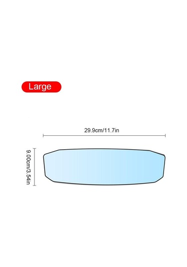 Seametal Geniş Açı Dışbükey Dikiz Aynası Parlama Önleyici Araba İç Dikiz Bebek Çocuk Koltuğu İzle Güneşlik Ayna Kapakları Large