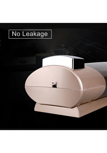 Yifomall Şık Ve Dayanıklı Duvar Tipi Sıvı Sabunluk - 500ml Kapasiteli, Abs+pc Cam, Şampanya Altını Şampanya Altın