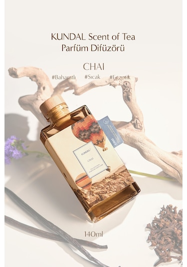 Kundal Tea Edition Chai Perfume Diffuser 140 ML