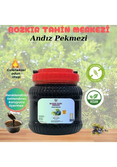 Bozkır Tahin Merkezi Doğal Katkısız Andız Köy Pekmezi 950 G