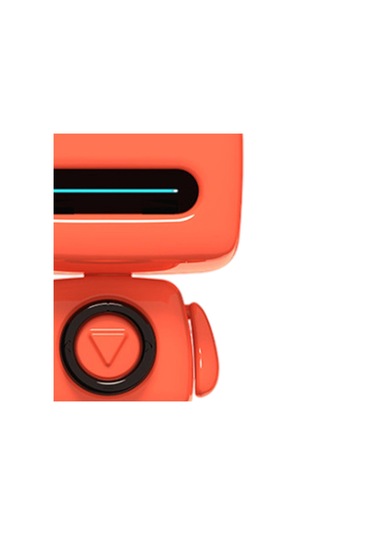 Dolıty Mini Robot Kablosuz Bluetooth 5.0 Hoparlör Turuncu