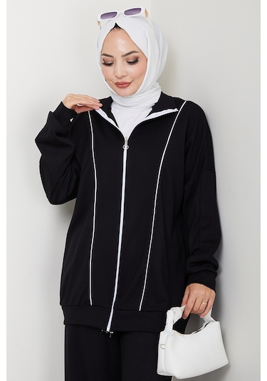 Biyeli Oysho İkili Takım 1608 - Siyah Siyah