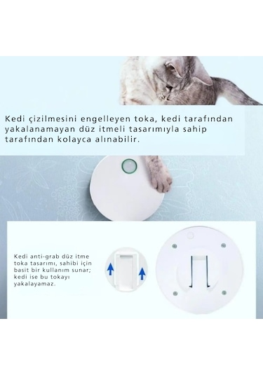 Techtic Kedi Tuvaleti İçin Akıllı Pet Koku Giderici Biyosensörlü