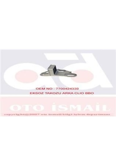 BODUROĞLU 1165 EGZOZ TAKOZU ARKA CLIO BBO  CLIO II  1.4 1.6 1.2