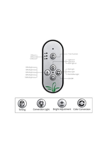 Dc5v Usb Led Büyümek Işık Tam Spektrum Fitolampy Clip-on Phyto Lamba Bitkiler İçin Çiçekler Kapalı Büyümek Çadır Kutusu Fitolamp Bitki Işık One Head