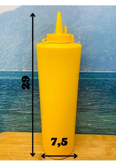 Perfect Shop Salata Sosu Kabı Plastik. Sos Şişesi. 136746930 Gri