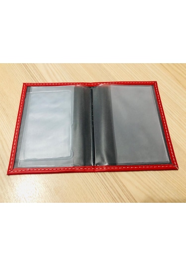 Appcity Kişiye Özel Isimli Deri Dikişli Ruhsat Kabı (373551209)