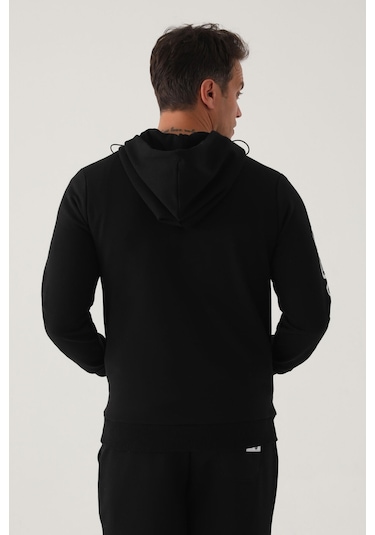 Harvard Siyah Erkek Sweatshirt Siyah