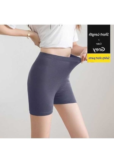 Tongxida Gri Modal Tayt Diz Boyu Kadın Spor Pantolon, Buzağı Uzunluğu, Yoga Shorts, 50-60kg, 90% Modal, 10% Spandex Gri