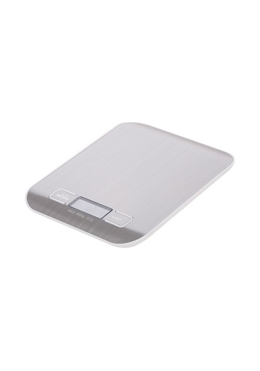 Novahub 2022 Gümüş Şarjlı Mutfak Terazisi, 5kg/1g Hassas, Pil Veya Şarjlı, Çok Renkli Model Çok Renkli