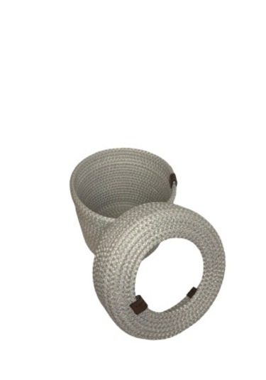 Mini Cöp Kutusu Gri