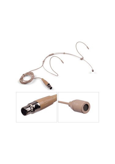 Katlanabilir Kulaklık Mikrofon Kondenser Çift Kulak Üstü Kulaklık Başa Giyilen Mikrofon Kabl Sistem İçin 4 Pinli Mikrofon 43764829