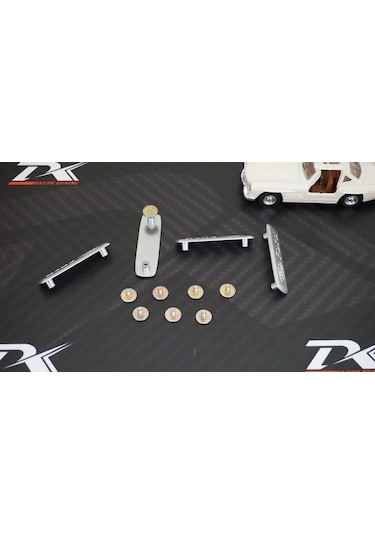 Ford Logo Krom Metal Paspas Vidalı Logo 4 Lü Set