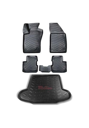 Rizline Fiat Egea Sedan 2015-2020 3D Paspas Ve Bagaj Havuzu