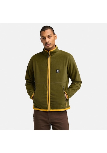 Timberland Full Zip Erkek Fleece Polar Tb0a62ey3021 Yeşil