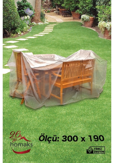 Homaks Mobilya Koruma Örtüsü 300X190 H 100