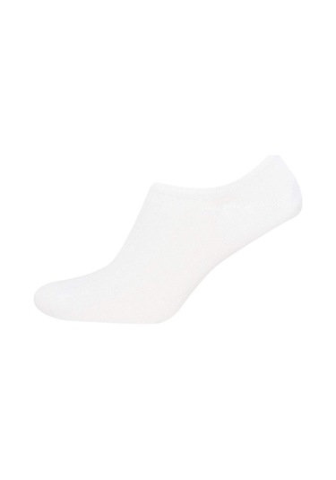 DeFacto Erkek Görünmez 5'li Pamuklu Sneaker Çorap C6793AXNSWT1