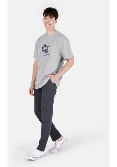 Colins Normal Kesim Bisiklet Yaka Baskılı Gri Erkek Kısa Kol Tişört Cl1071732 Cl1071732 Q1.v1 Mga Gri Melanj Colins Normal Kesim Bisiklet Yaka Baskılı Gri Erkek Kısa Kol Tişört Cl1071732 Cl1071732 Q1.v1 Mga Gri Melanj