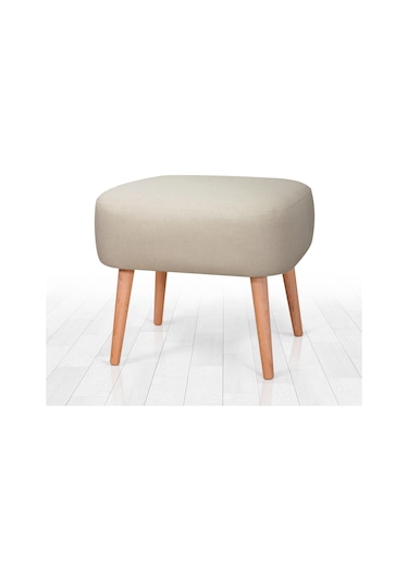 Lorencehome Parrot Puf - Krem / Lorence Home