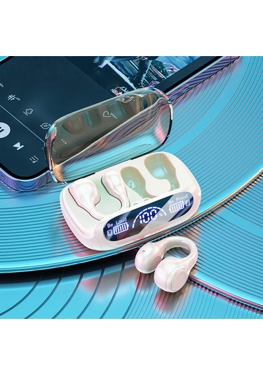 Bluetooth 5.3 Kablosuz Kulaklık, Mikrofonlu Mini Kulaklık 0001