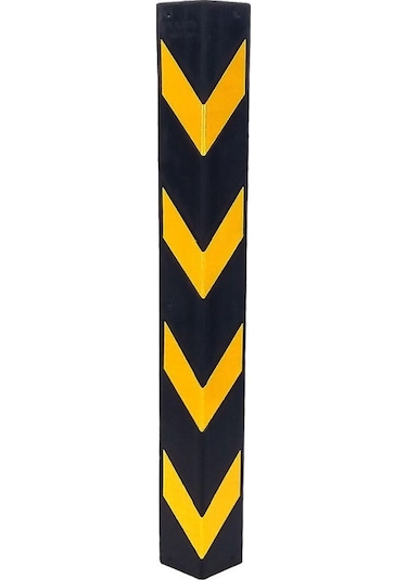 Kauçuk Otopark Köşe Kolon Koruyucu (Eko-Köşeli) Onlu Set (534230903)
