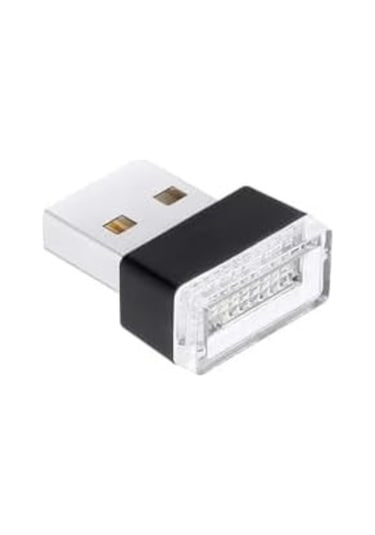 Mini Lamba Usb Aydınlatma Dekoratif Led Işık Buz Mavisi Açık Gri
